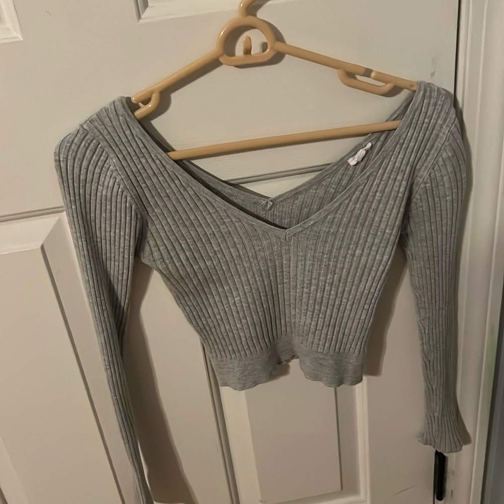 gray garage long sleeve